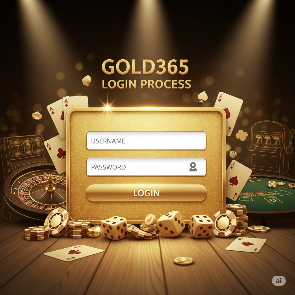 Gold365 login process