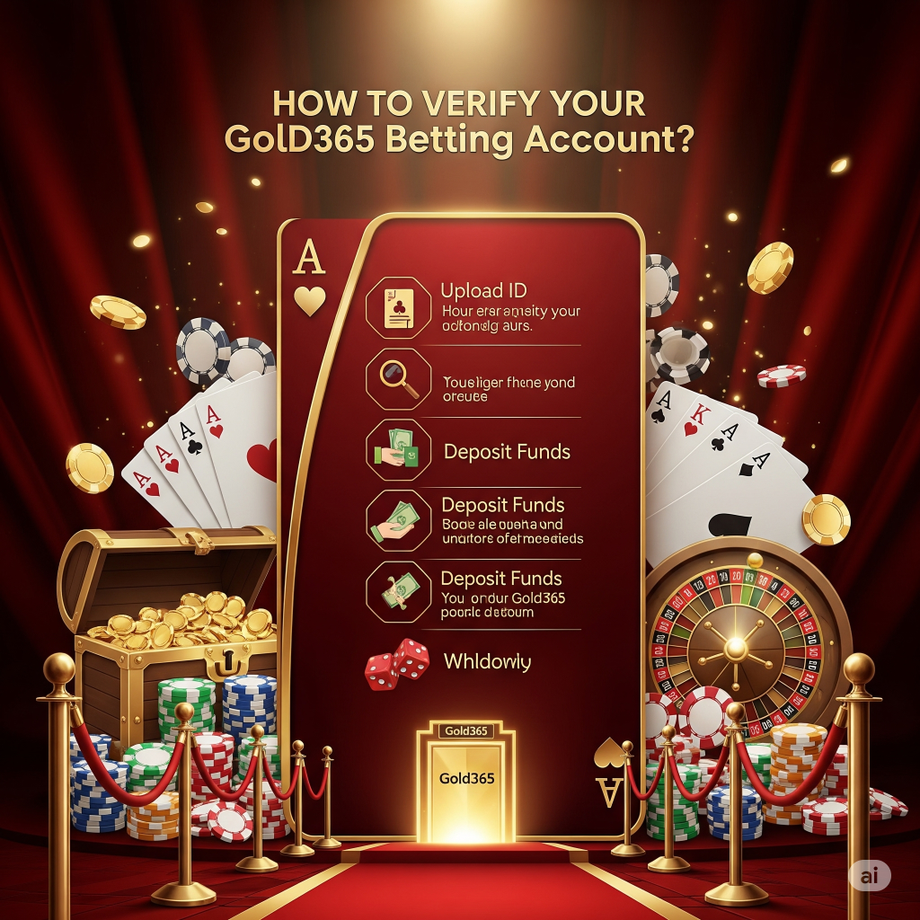 How to verify gold365 account